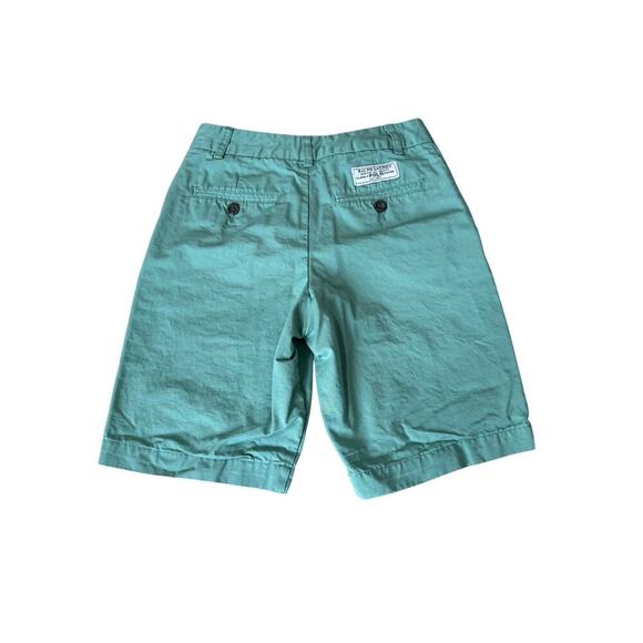 POLO Ralph Lauren Shorts, boys Size 8, Green Khaki shorts;  Classic Fit & style - Picture 2 of 7